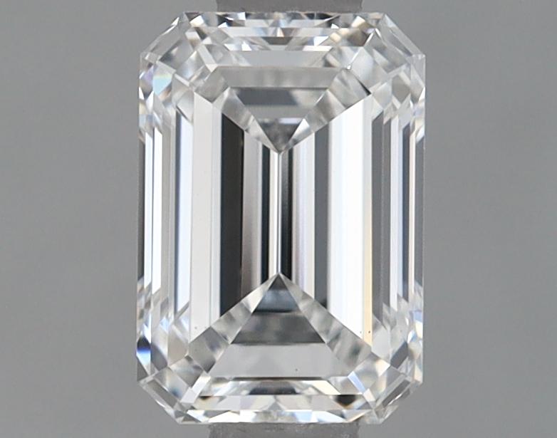 0.83 Carat Emerald Shaped Ideal Cut VS1 IGI Certified Lab Grown Diamond
