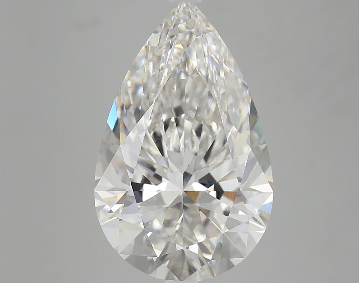 6.31 Carat Pear Shaped Ideal Cut VVS2 IGI Certified Lab Grown Diamond