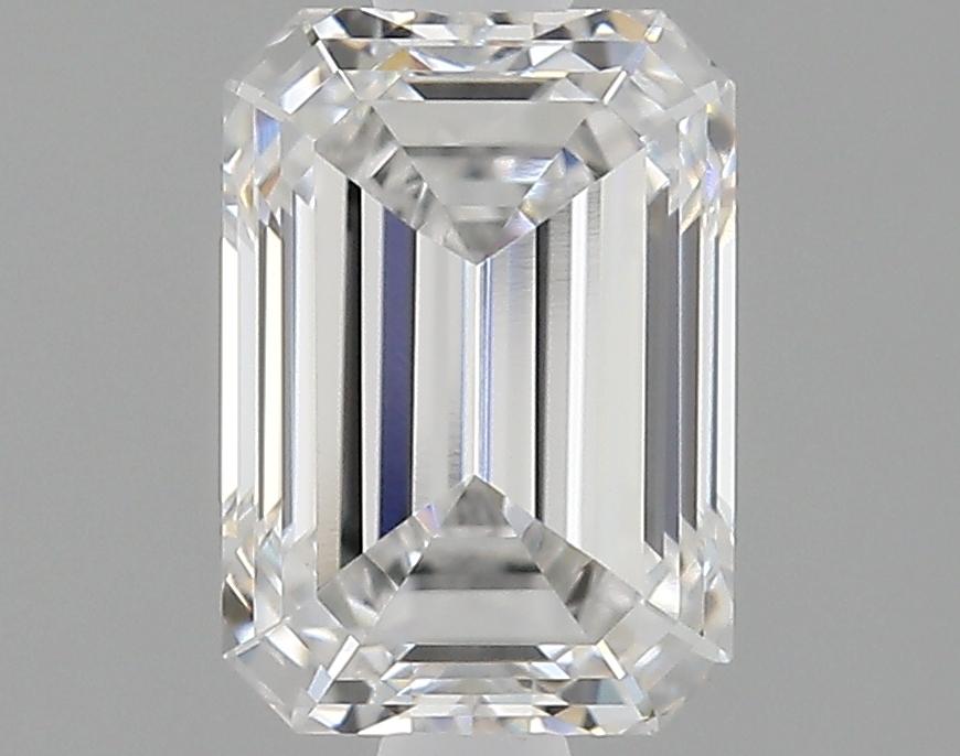 1.21 Carat Emerald Shaped Ideal Cut VVS2 IGI Certified Lab Grown Diamond