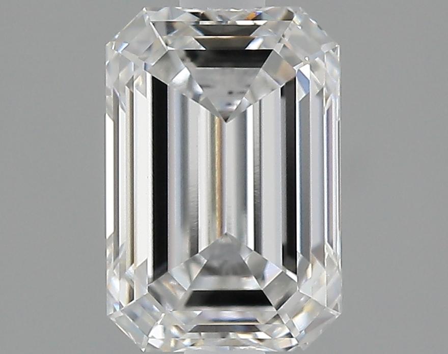 1.61 Carat Emerald Shaped Ideal Cut VS1 IGI Certified Lab Grown Diamond