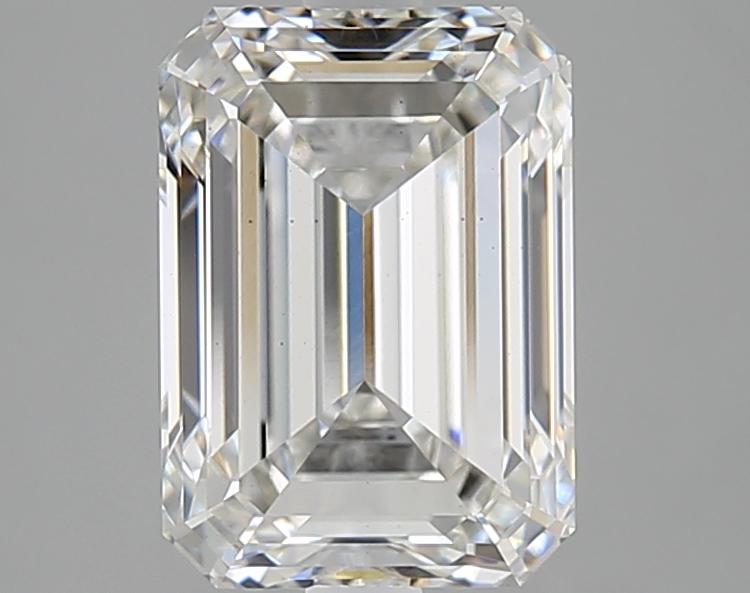 3.07 Carat Emerald Shaped Ideal Cut VS1 IGI Certified Lab Grown Diamond