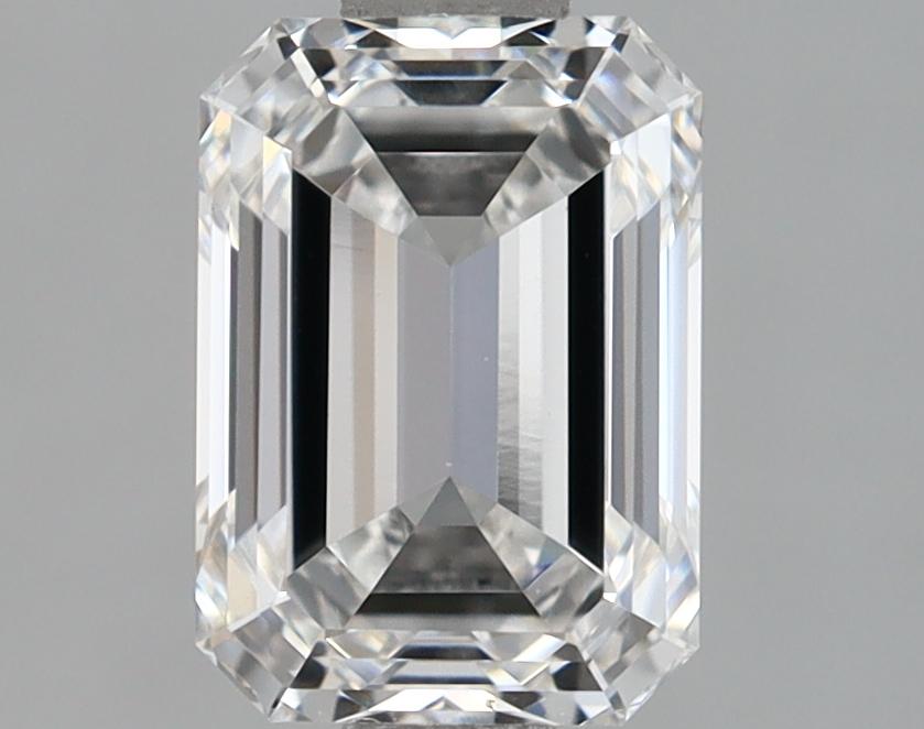 1.33 Carat Emerald Shaped Ideal Cut VS1 IGI Certified Lab Grown Diamond