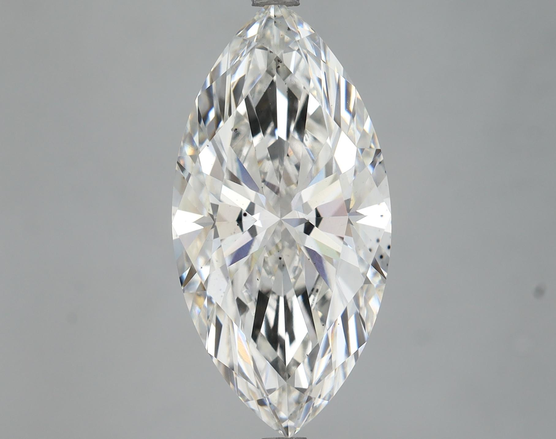 5.38 Carat Marquise Shaped Ideal Cut VS2 IGI Certified Lab Grown Diamond