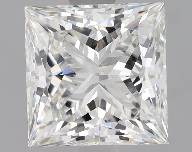 1.84 Carat Princess Shaped Ideal Cut VS2 IGI Certified Lab Grown Diamond