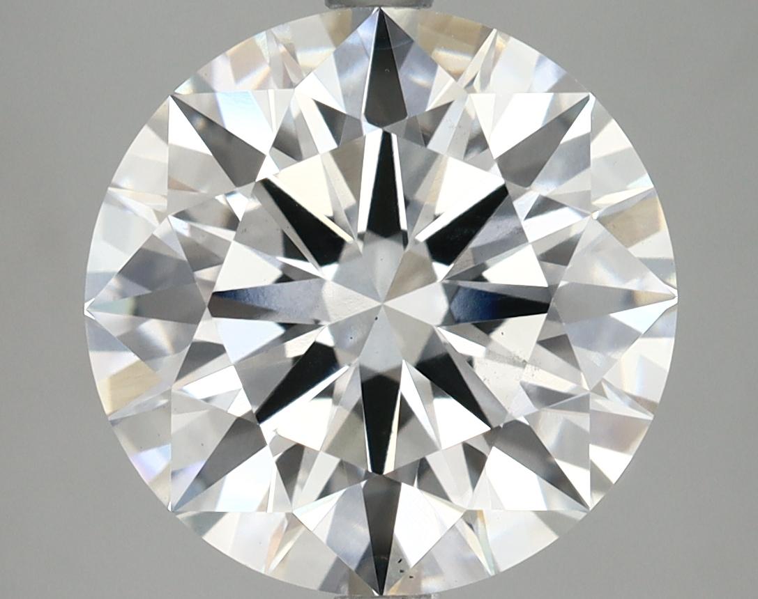 5.69 Carat Round Shaped Ideal Cut VS2 IGI Certified Lab Grown Diamond