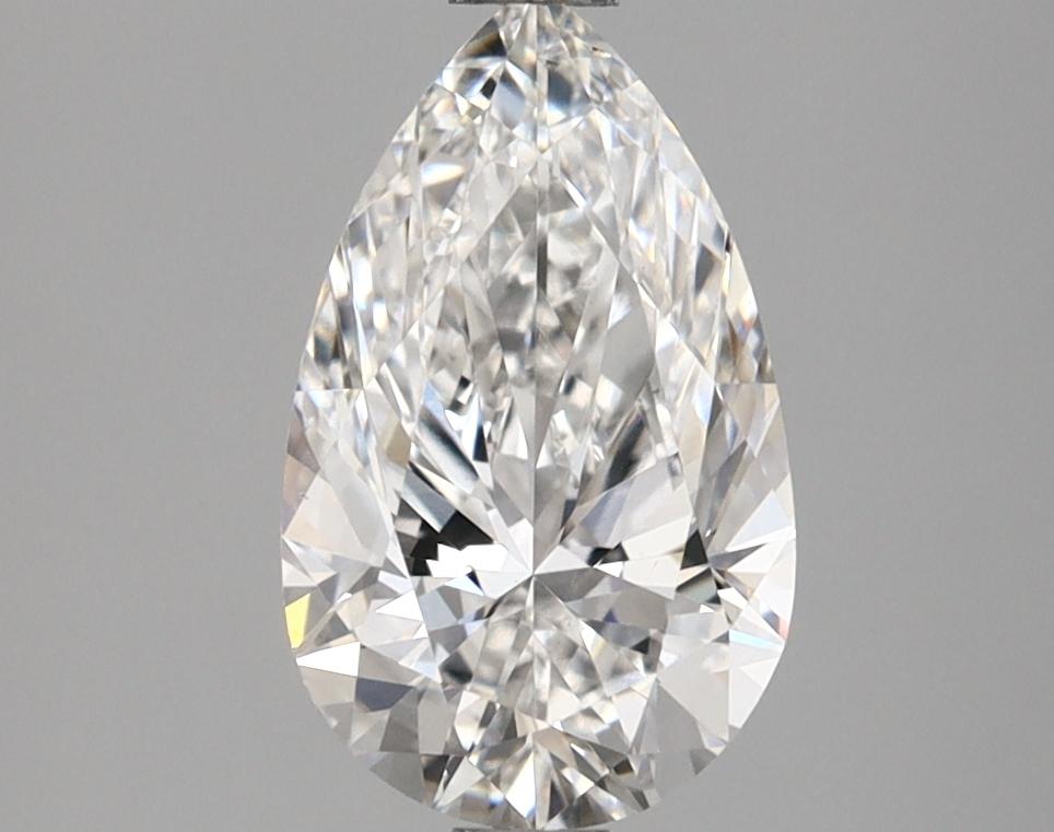 1.67 Carat Pear Shaped Ideal Cut VS2 IGI Certified Lab Grown Diamond