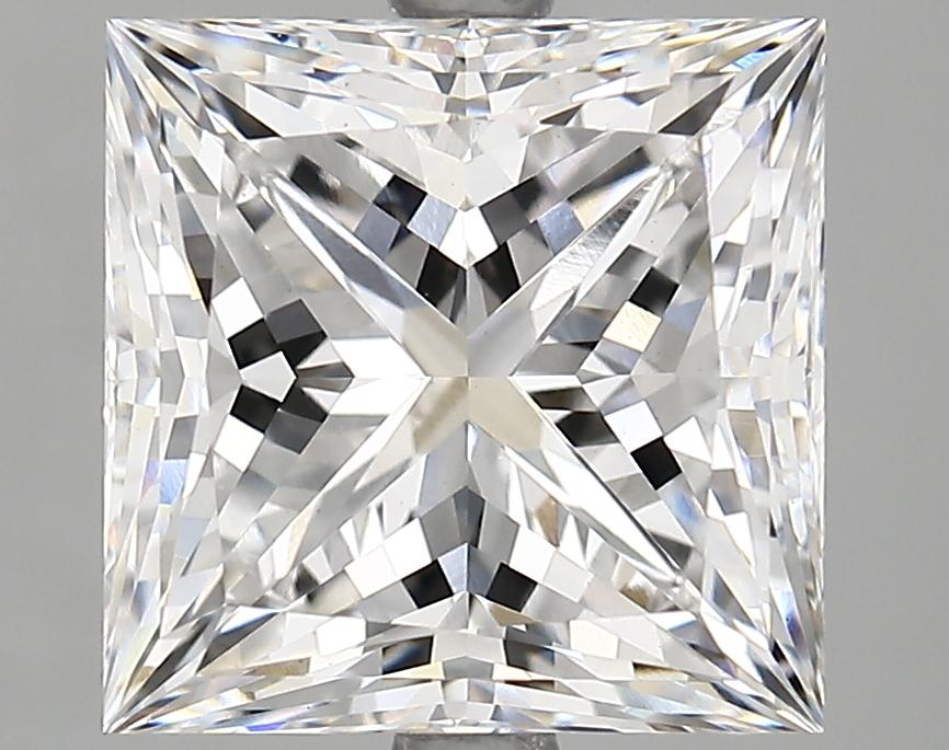 5.19 Carat Princess Shaped Ideal Cut VS1 IGI Certified Lab Grown Diamond