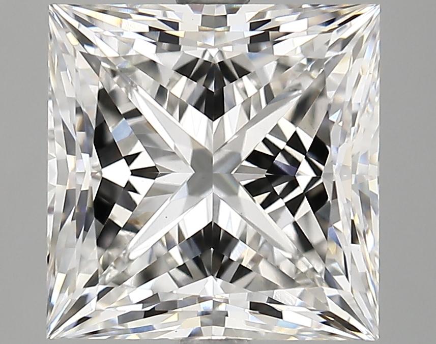 5.26 Carat Princess Shaped Ideal Cut VS1 IGI Certified Lab Grown Diamond