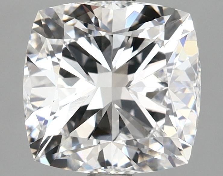2.65 Carat Cushion Shaped Ideal Cut VVS2 IGI Certified Lab Grown Diamond