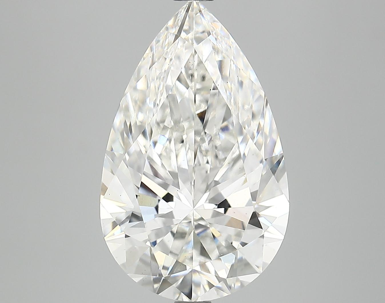 5.11 Carat Pear Shaped Ideal Cut VS2 IGI Certified Lab Grown Diamond