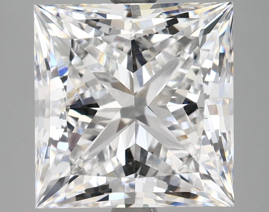 5.16 Carat Princess Shaped Ideal Cut VS2 IGI Certified Lab Grown Diamond