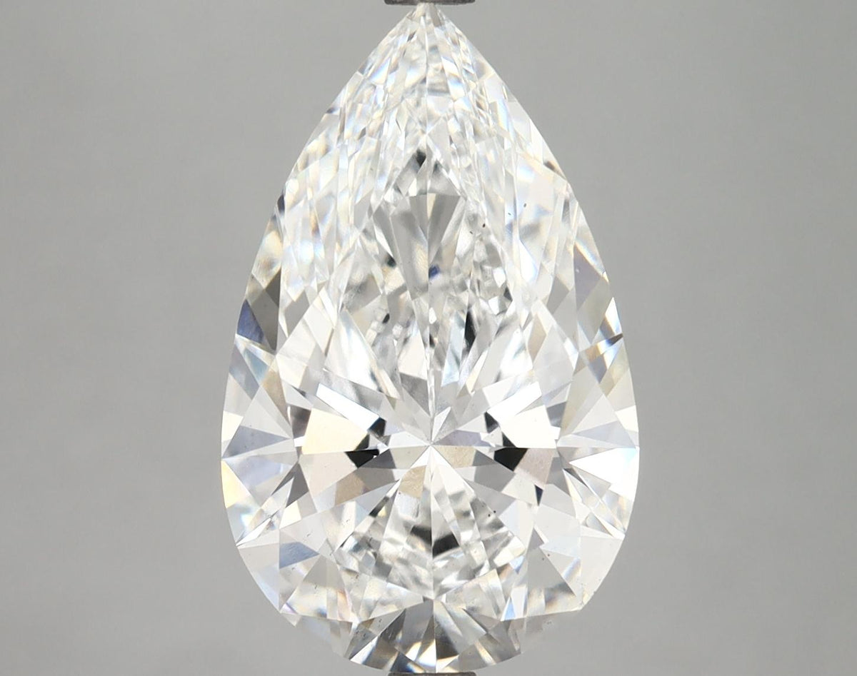 5.06 Carat Pear Shaped Ideal Cut VS2 IGI Certified Lab Grown Diamond