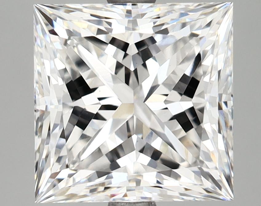 4.19 Carat Princess Shaped Ideal Cut VS1 IGI Certified Lab Grown Diamond