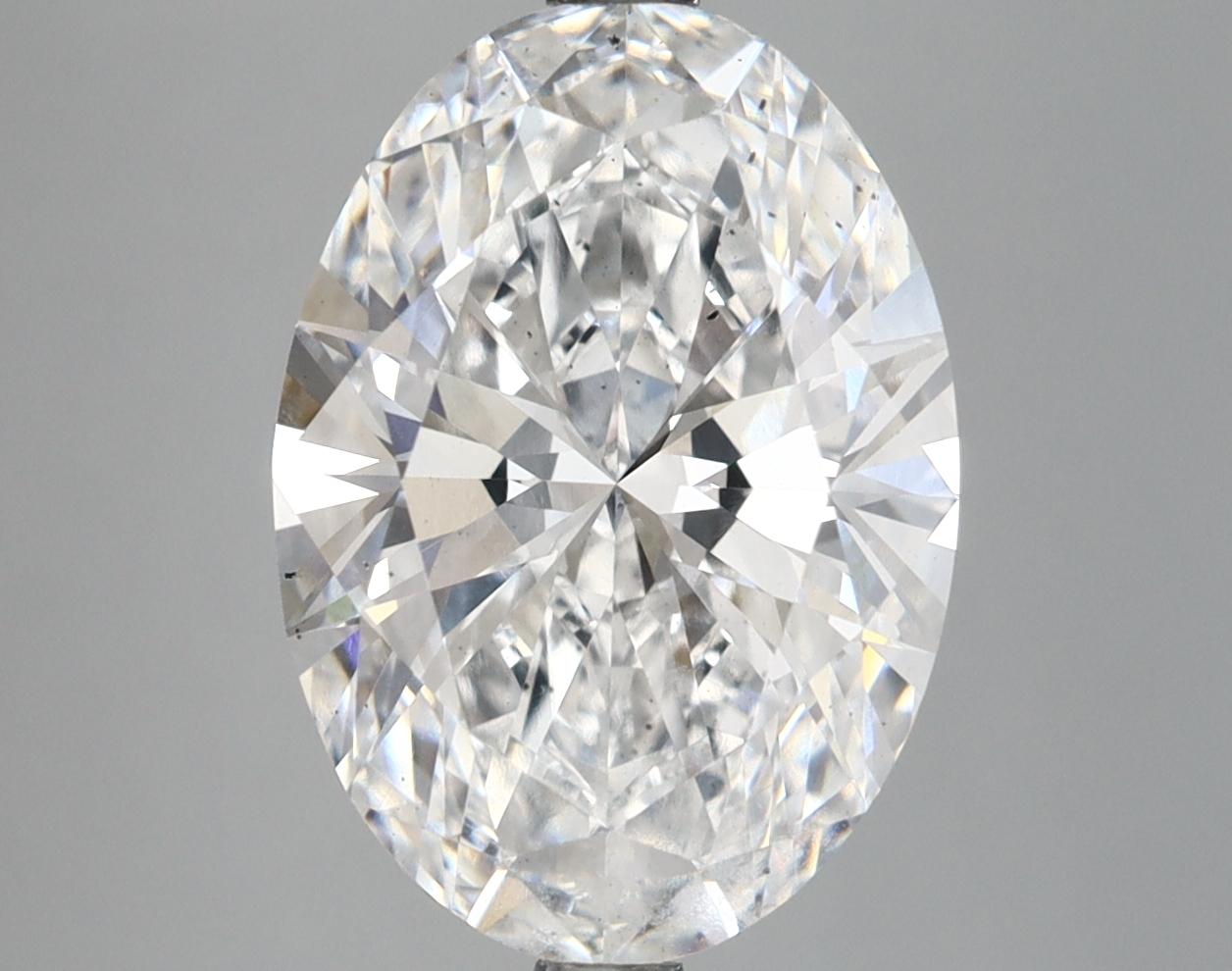 4.63 Carat Oval Shaped Ideal Cut SI1 IGI Certified Lab Grown Diamond