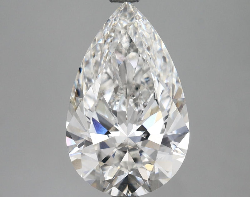 3.89 Carat Pear Shaped Ideal Cut VS1 IGI Certified Lab Grown Diamond