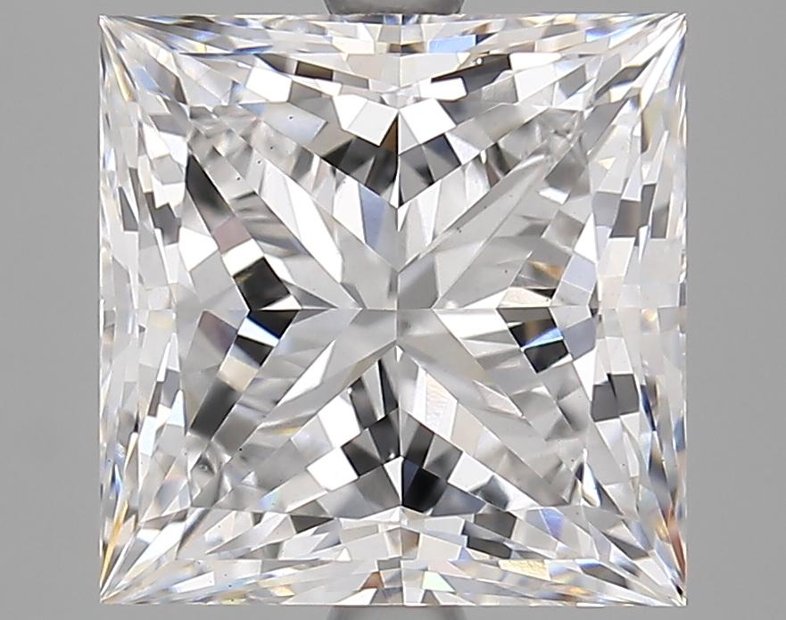 5.19 Carat Princess Shaped Ideal Cut VS1 IGI Certified Lab Grown Diamond