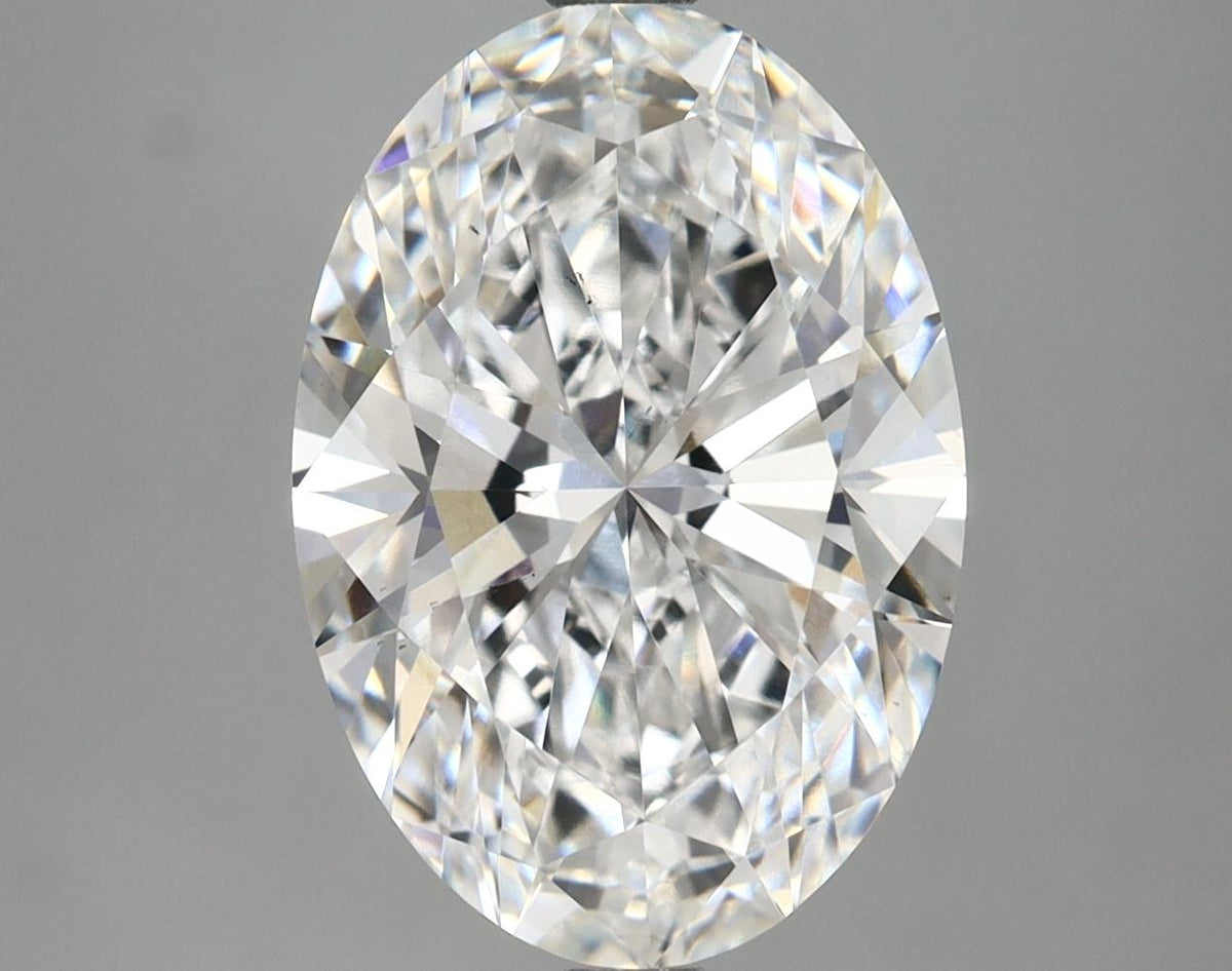 4.8 Carat Oval Shaped Ideal Cut VS2 IGI Certified Lab Grown Diamond