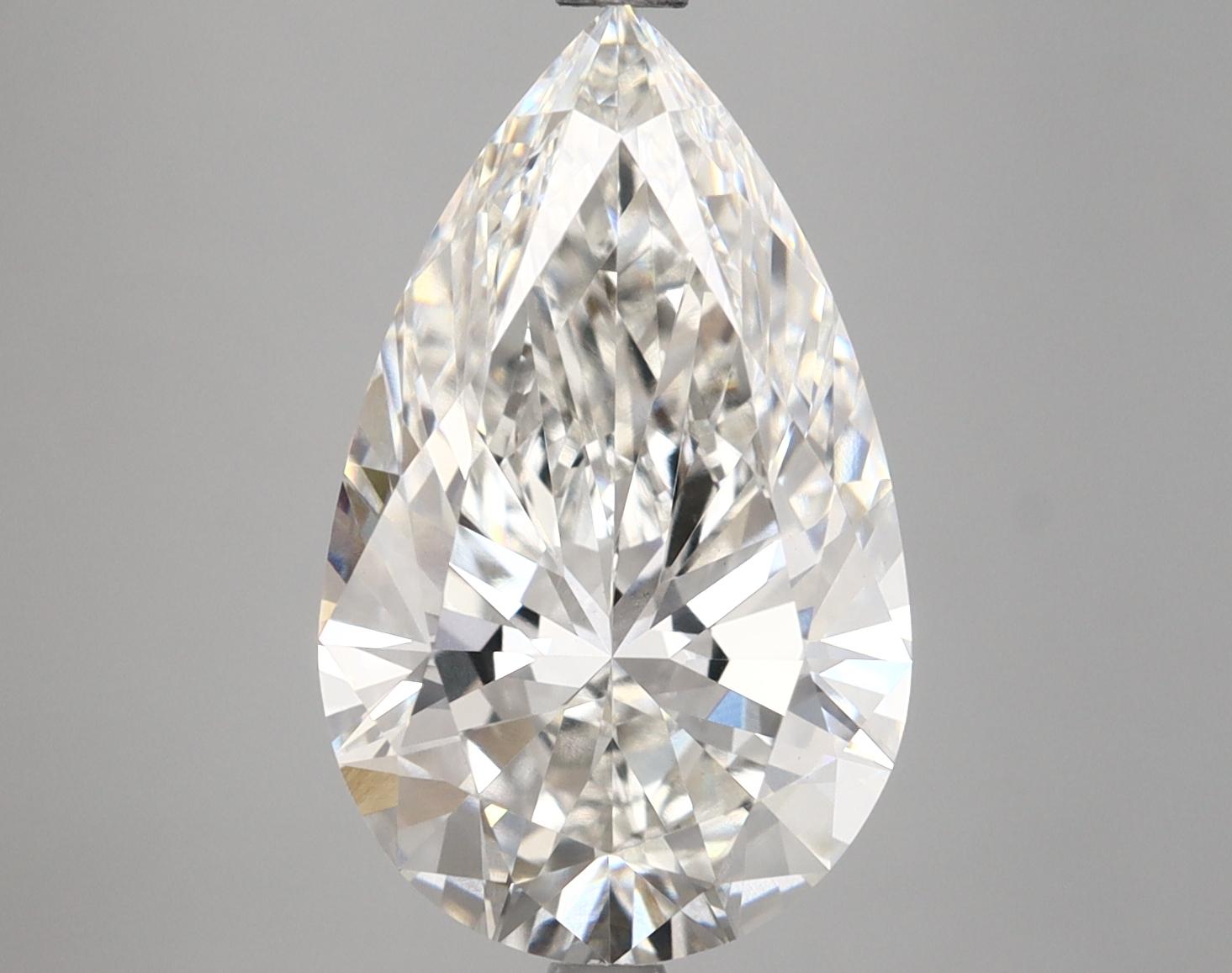 5.09 Carat Pear Shaped Ideal Cut VS1 IGI Certified Lab Grown Diamond