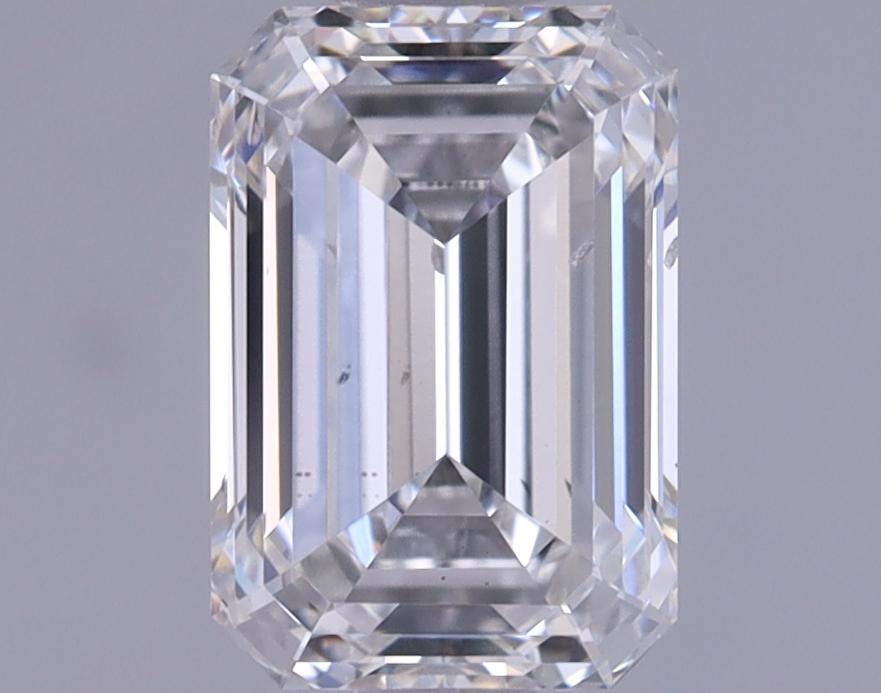 1.01 Carat Emerald Shaped Ideal Cut SI1 IGI Certified Lab Grown Diamond