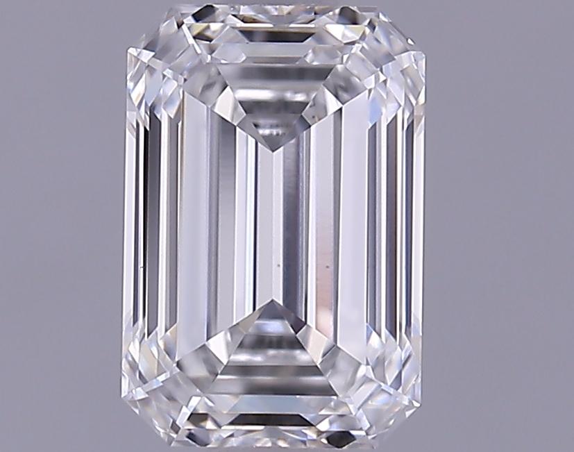 1.22 Carat Emerald Shaped Ideal Cut VS1 IGI Certified Lab Grown Diamond