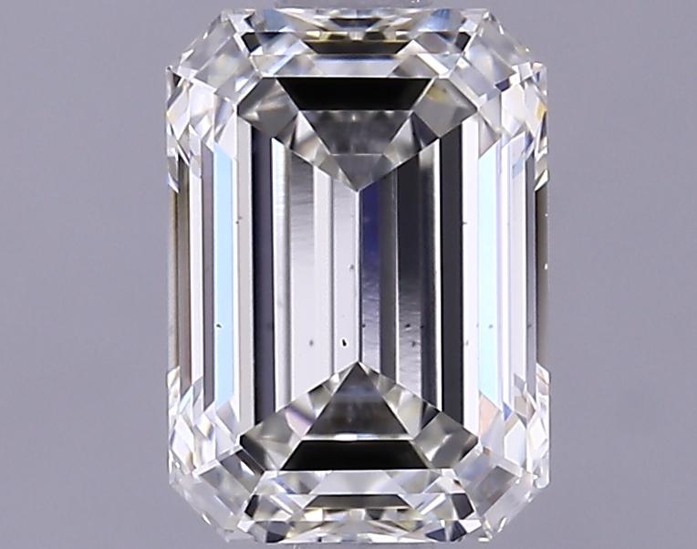 1.31 Carat Emerald Shaped Ideal Cut VS2 IGI Certified Lab Grown Diamond