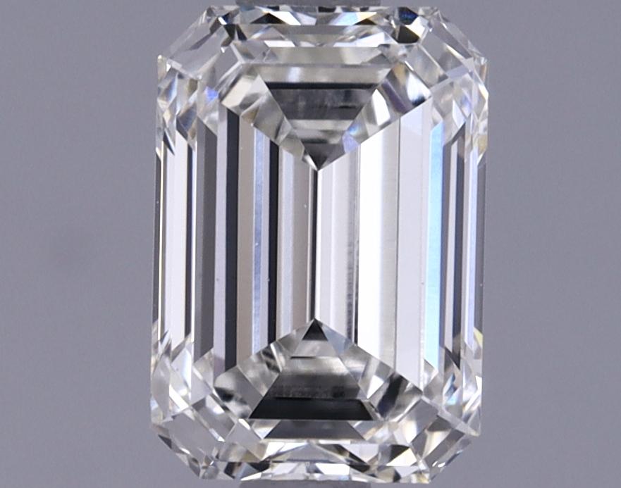 1.12 Carat Emerald Shaped Ideal Cut VVS2 IGI Certified Lab Grown Diamond