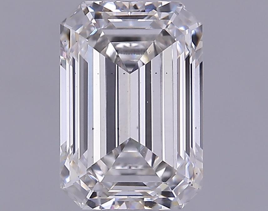 1.15 Carat Emerald Shaped Ideal Cut VS2 IGI Certified Lab Grown Diamond