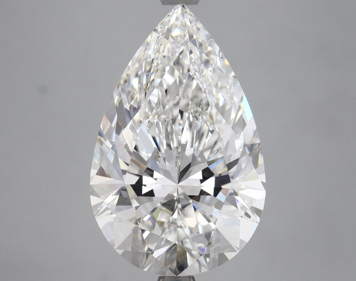 5.01 Carat Pear Shaped Ideal Cut VS1 IGI Certified Lab Grown Diamond