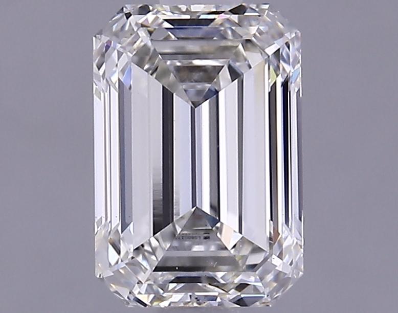 1.32 Carat Emerald Shaped Ideal Cut VS1 IGI Certified Lab Grown Diamond