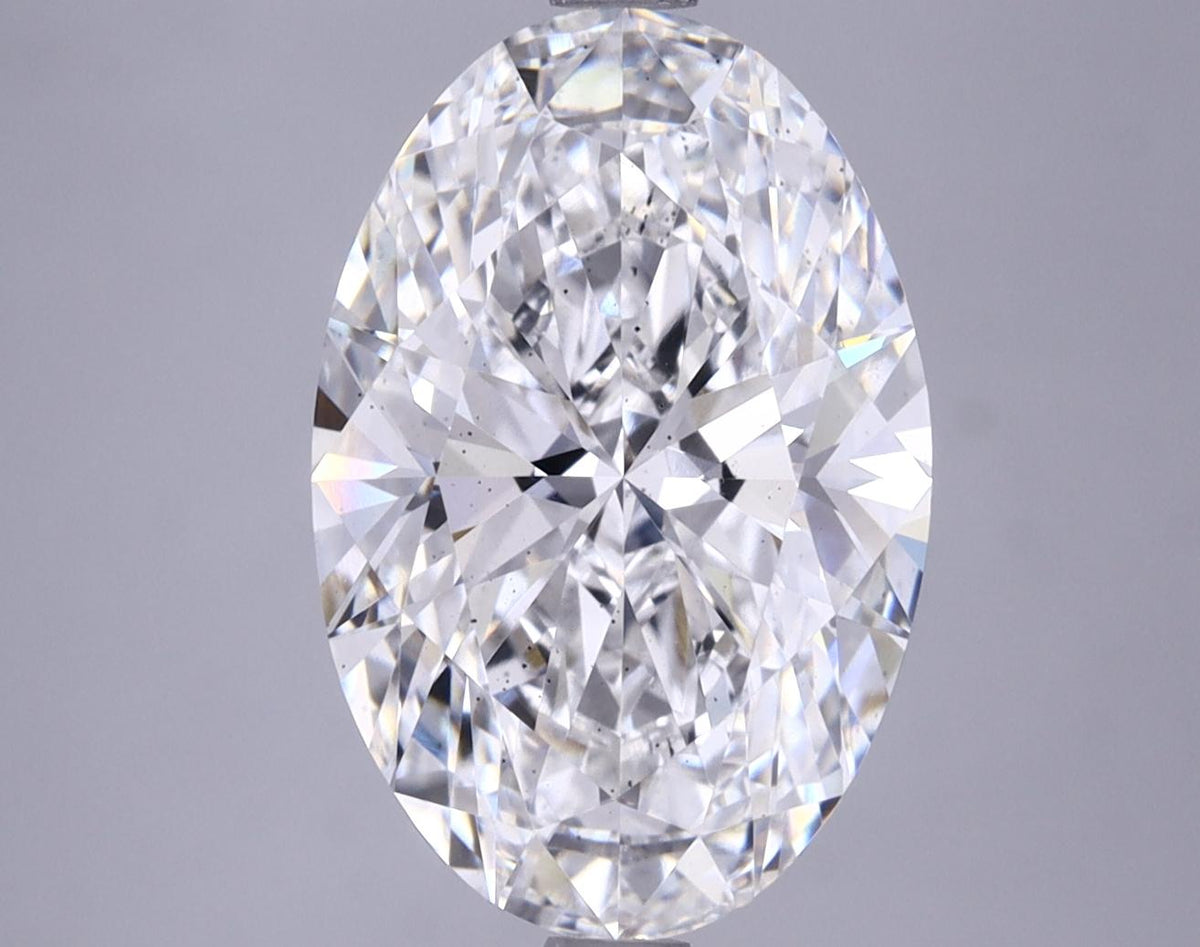 4.28 Carat Oval Shaped Excellent Cut SI1 IGI Certified Lab Grown Diamond