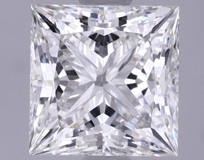 1.71 Carat Princess Shaped Ideal Cut VVS2 IGI Certified Lab Grown Diamond