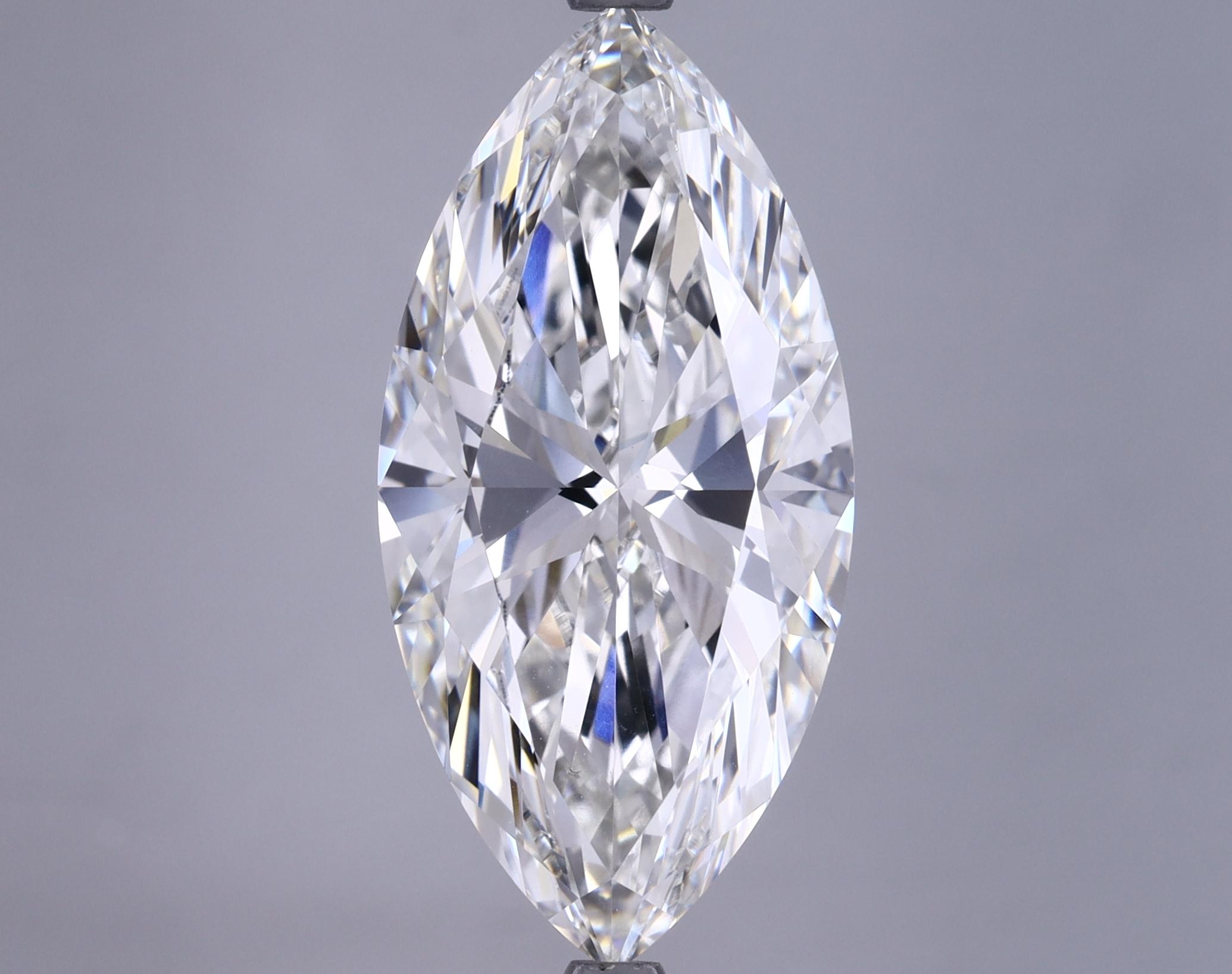 6.51 Carat Marquise Shaped Ideal Cut VS1 IGI Certified Lab Grown Diamond