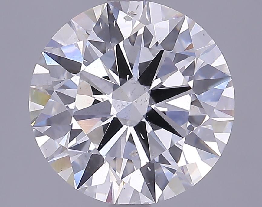 3.66 Carat Round Shaped Ideal Cut SI1 IGI Certified Lab Grown Diamond