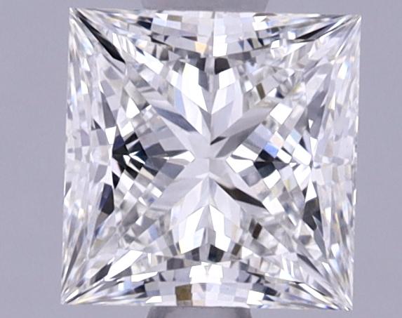 1.13 Carat Princess Shaped Ideal Cut VS1 IGI Certified Lab Grown Diamond