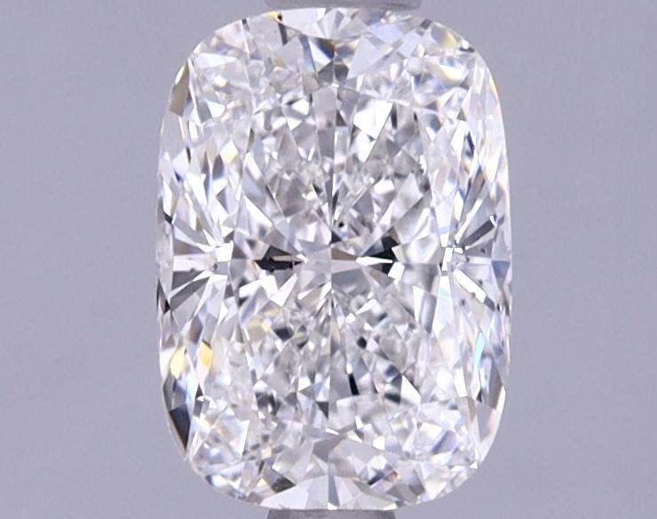 1.22 Carat Elongated Cushion Shaped Excellent Cut SI1 IGI Certified Lab Grown Diamond