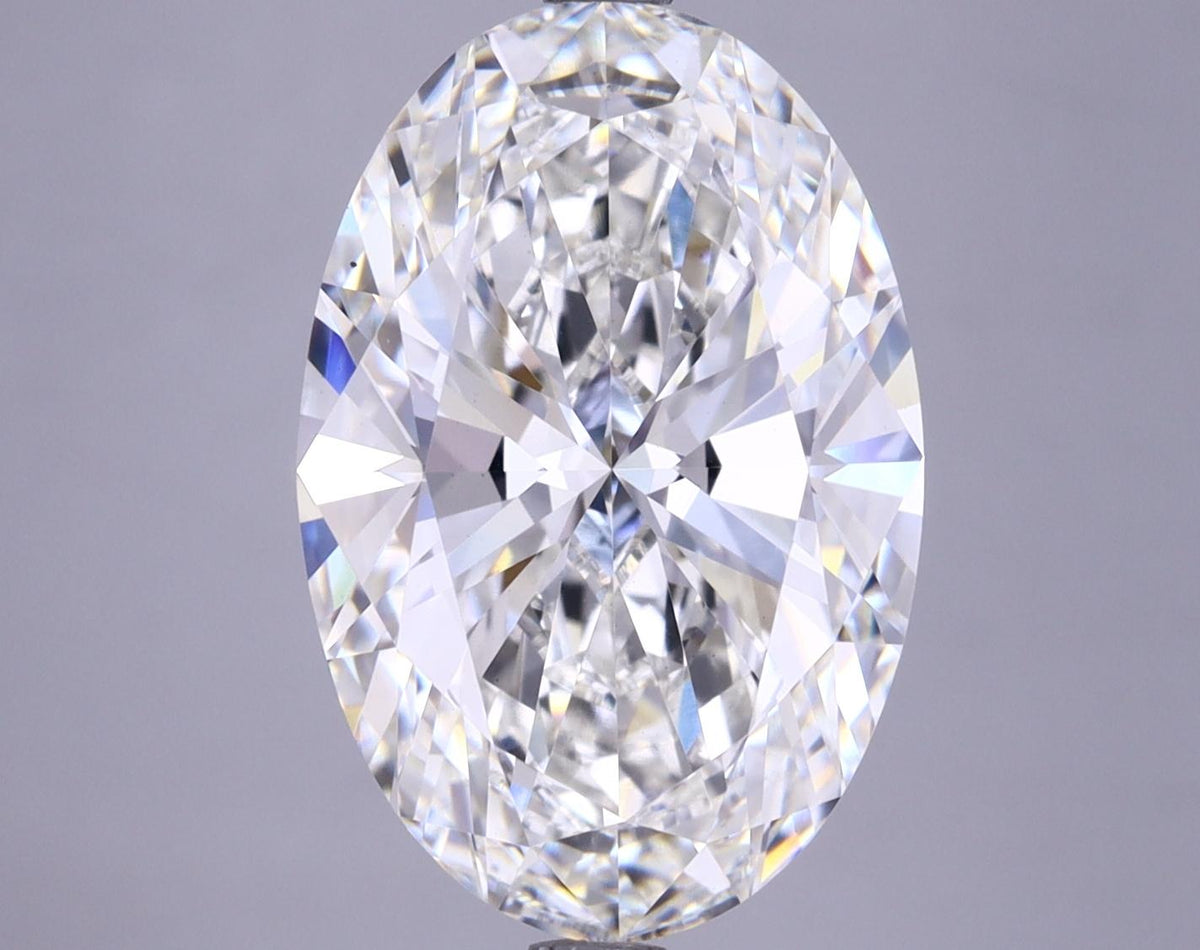 6.09 Carat Oval Shaped Excellent Cut VS1 IGI Certified Lab Grown Diamond