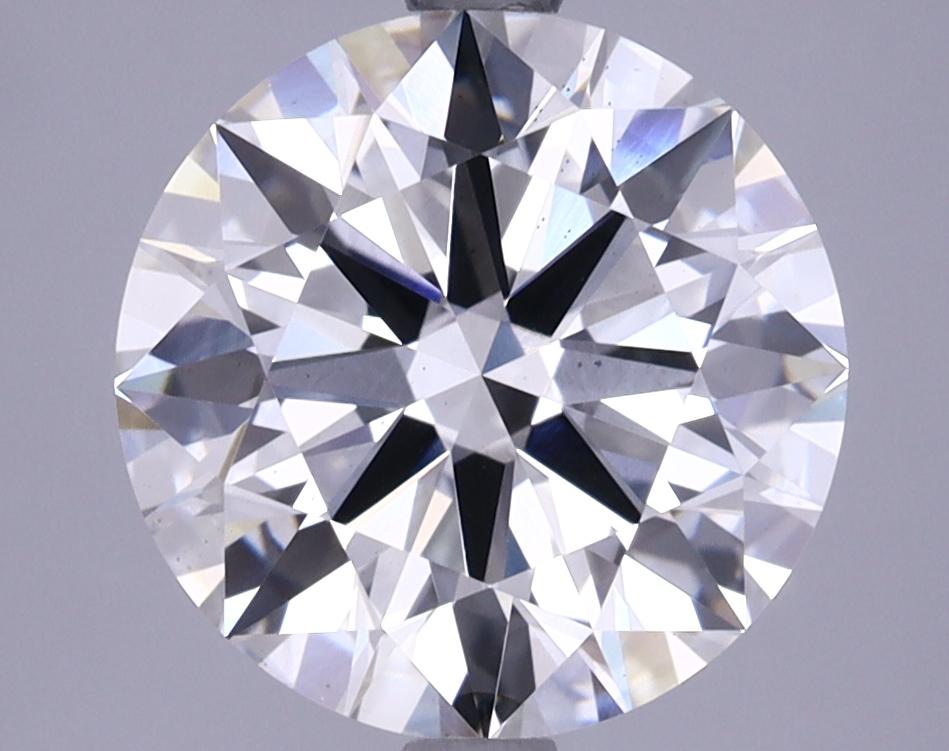 3.79 Carat Round Shaped Ideal Cut VS2 IGI Certified Lab Grown Diamond