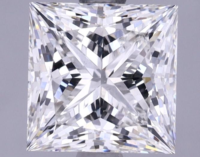 1.94 Carat Princess Shaped Ideal Cut VS2 IGI Certified Lab Grown Diamond