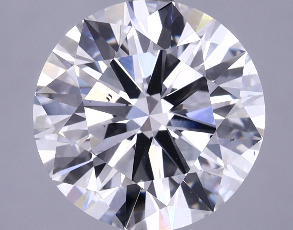3.9 Carat Round Shaped Ideal Cut VS2 IGI Certified Lab Grown Diamond