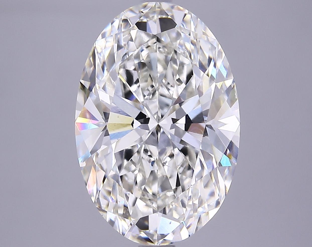 5.31 Carat Oval Shaped Ideal Cut VS1 IGI Certified Lab Grown Diamond