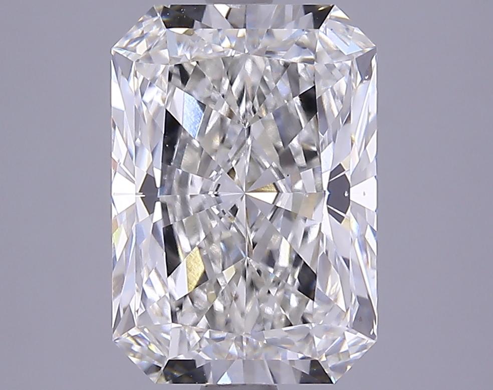 3.88 Carat Radiant Shaped Ideal Cut VS2 IGI Certified Lab Grown Diamond