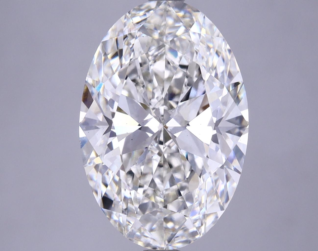 4.82 Carat Oval Shaped Excellent Cut VS2 IGI Certified Lab Grown Diamond