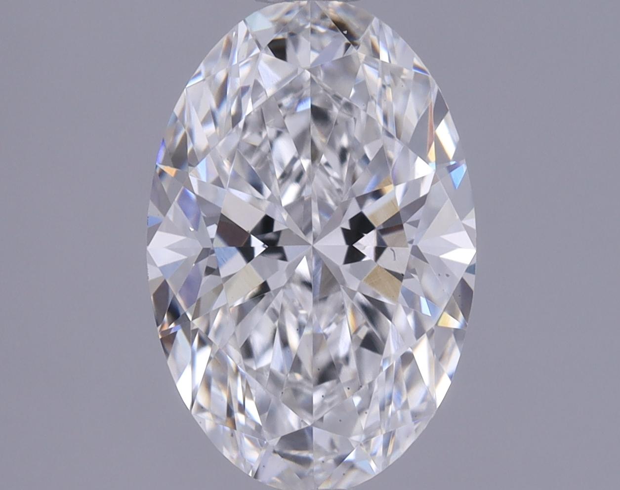 1.34 Carat Oval Shaped Excellent Cut VS2 IGI Certified Lab Grown Diamond