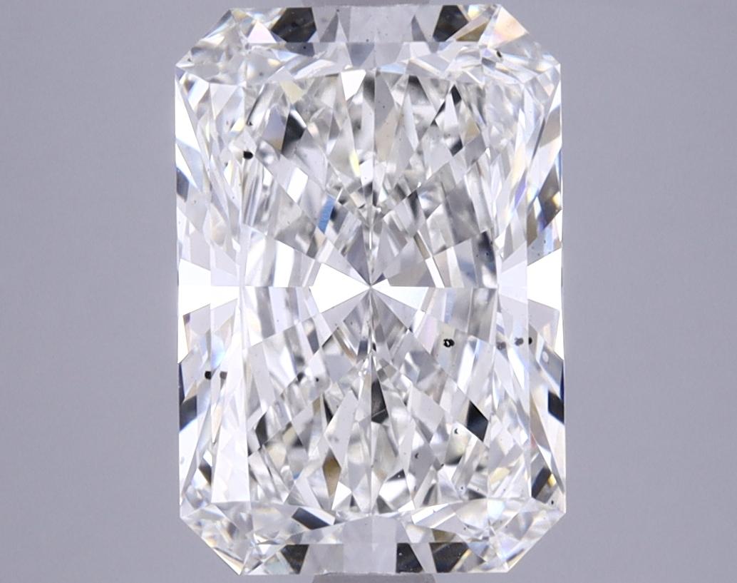 3.45 Carat Radiant Shaped Ideal Cut SI1 IGI Certified Lab Grown Diamond