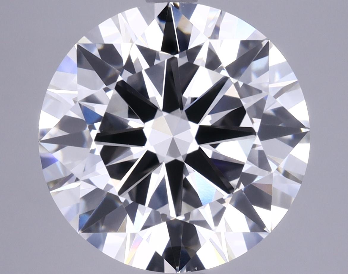 3.85 Carat Round Shaped Ideal Cut VS2 IGI Certified Lab Grown Diamond