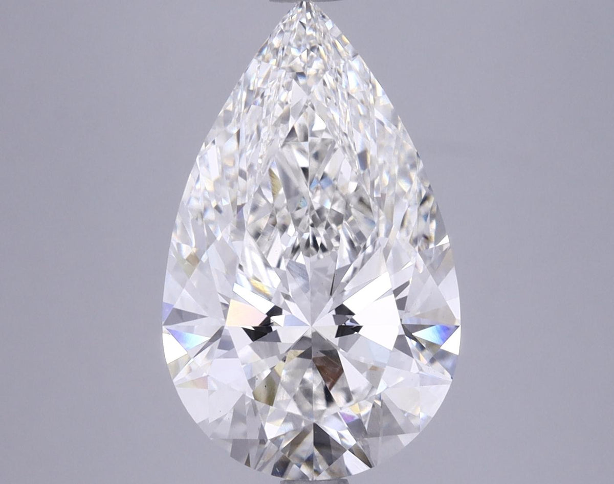 4.61 Carat Pear Shaped Ideal Cut VS1 IGI Certified Lab Grown Diamond