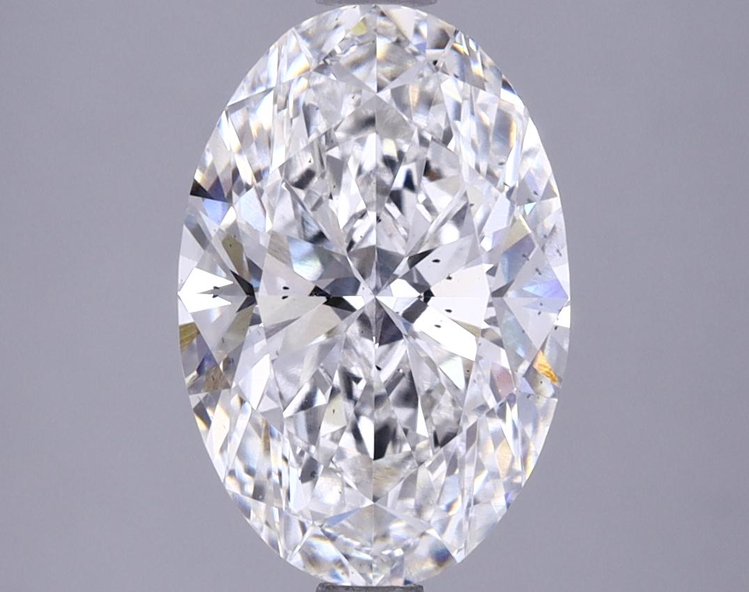 2.76 Carat Oval Shaped Excellent Cut SI1 IGI Certified Lab Grown Diamond