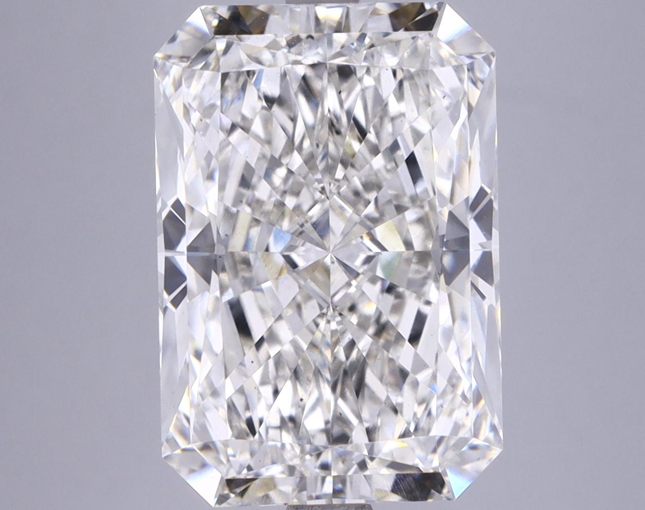 6.36 Carat Radiant Shaped Ideal Cut VS2 IGI Certified Lab Grown Diamond