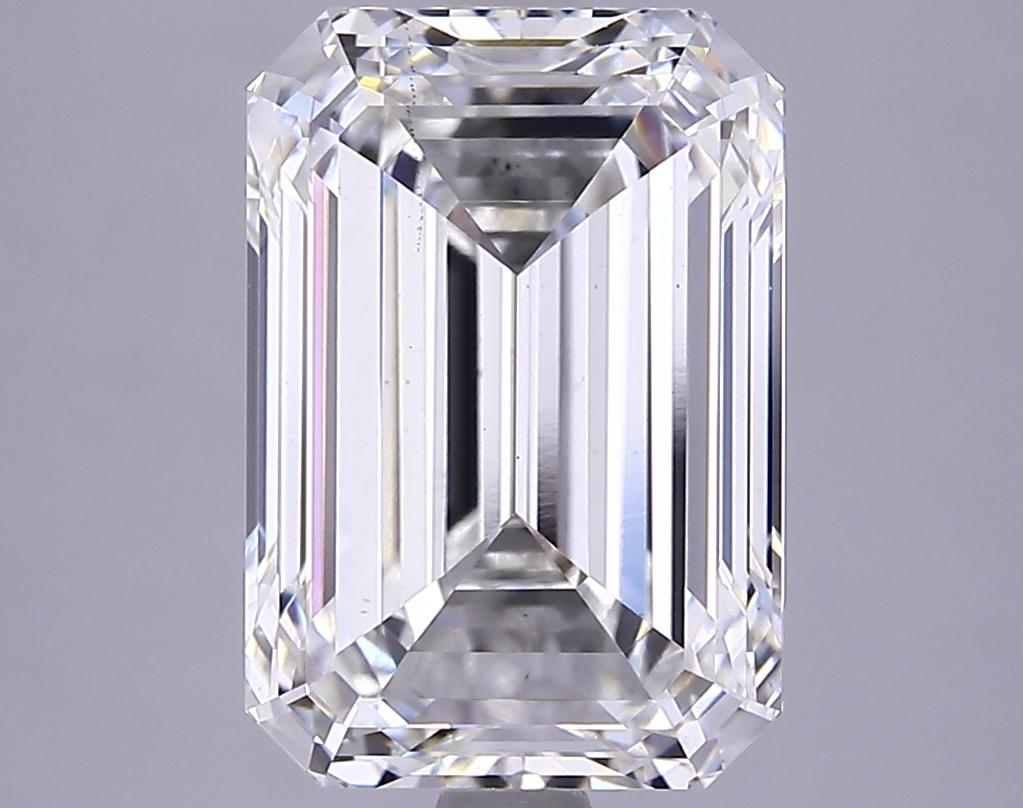4.78 Carat Emerald Shaped Ideal Cut VS2 IGI Certified Lab Grown Diamond