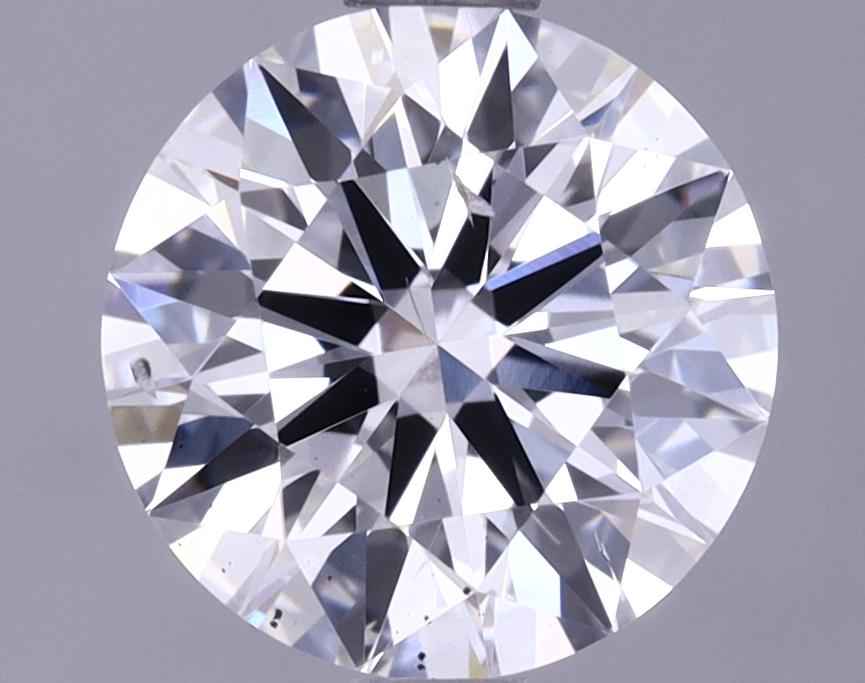 1.33 Carat Round Shaped Ideal Cut SI1 IGI Certified Lab Grown Diamond